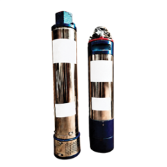 Rajco V-4 2HP 1.5kW 18 Stage Copper Single Phase Oil Filled Submersible Pumps