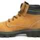 JCB Trekker Brown Steel Toe Work Safety Shoes, Size: 10