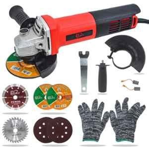 HPD 900W 13000rpm 4 inch Copper Angle Grinder with 6 Blades, FS-AG1