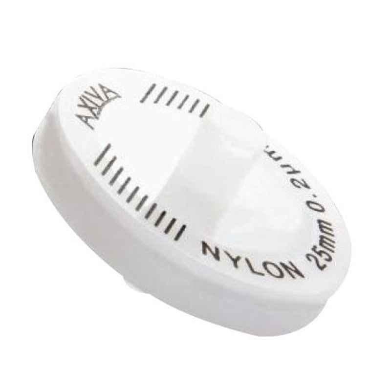 Axiva 13mm 0.45µm Nylon Sterile Double Layered Syringe Filter, SFGFNY 413X (Pack of 100)