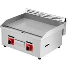 Khushi Udyog Stainless Steel Commercial Gas Griddle Flat Top Dosa Tawa
