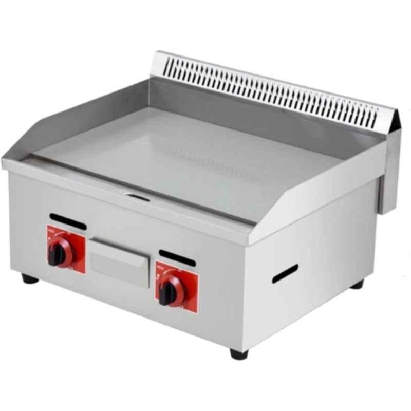 Khushi Udyog Stainless Steel Commercial Gas Griddle Flat Top Dosa Tawa