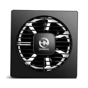 HM Wave 25W 6 inch 1700rpm ABS Black Exhaust Fan with Copper Motor, Sweep: 150 mm