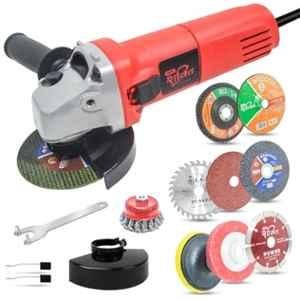 HPD Shakti 4 inch 850W Metal & Plastic Angle Grinder with 9 Multi-Use Blades for Cutting, Grinding & Polishing