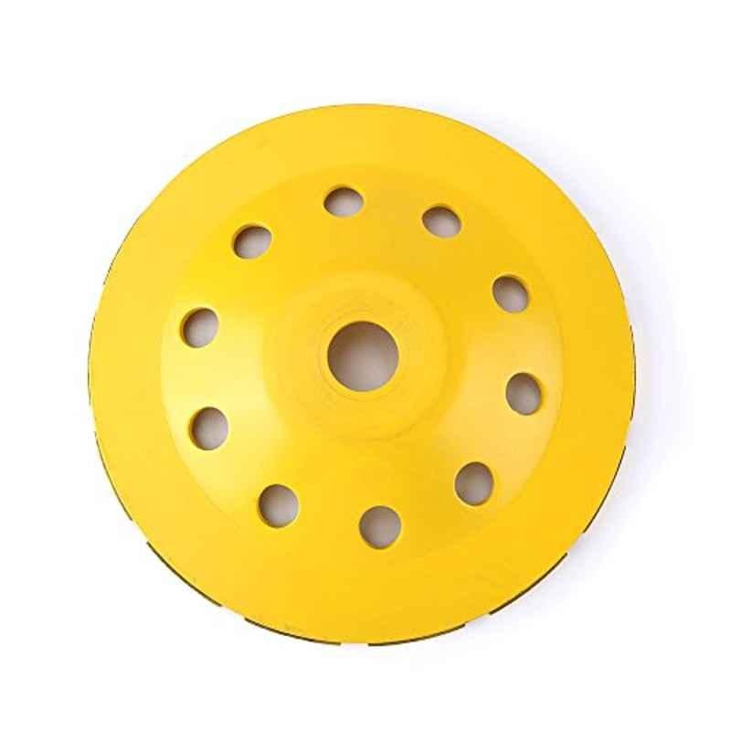 Akozon 180mm Double Row Diamond Grinder Disc for Angle Grinder