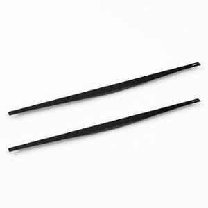 Plantex Profile Handle for Kitchen Cabinet/32 inch Aluminium Drawer Profile Handle/Wardrobe Pull Handle for Home/Office/Hotel - Pack of 2 (Black)