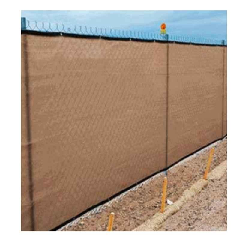 Dunet HDPE Beige Tape Knitted Shade Cloth, UL-400