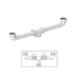 Crocodile 32x20x10 inch Stainless Steel Double Bowl Diamond Cut Straight Line Kitchen Sink
