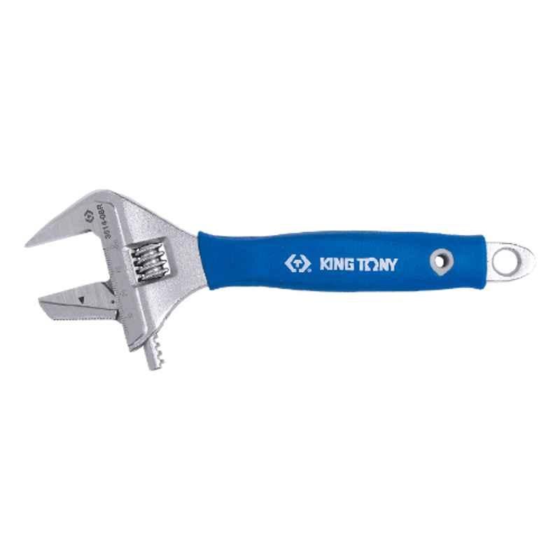 King Tony 8 inch Reversible Jaw Adjustable Wrench, 3614-08R