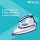 Bajaj 1000W Blue & White Dry Iron, DX-11