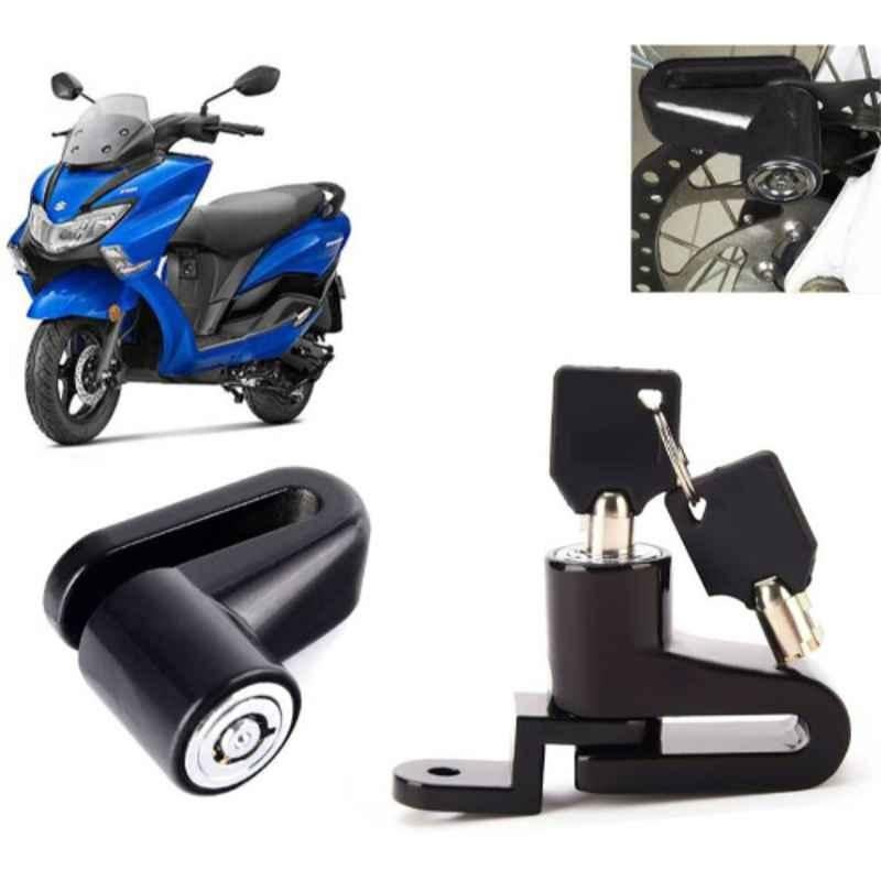 Auto Pearl Steel Heavy Duty Anti Theft Disc Brake Lock for Burgman Electric, Lock_575