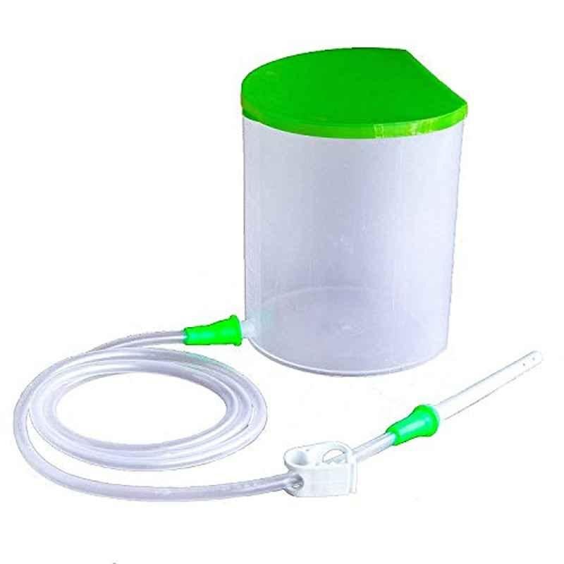 Forgesy 1500ml PVC Enema Kit with Colon Tip & Pinch Clamp, FORGESY256