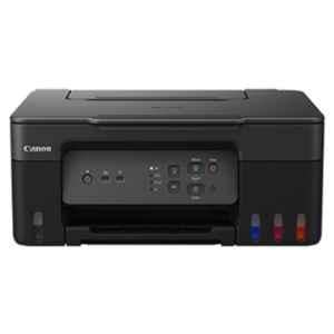 Canon Pixma MegaTank G3730 All-in-One Color Ink Tank Printer, Wi-Fi, For Home & Office use, small ink bottles, 11ipm Mono and 6ipm Color, Black