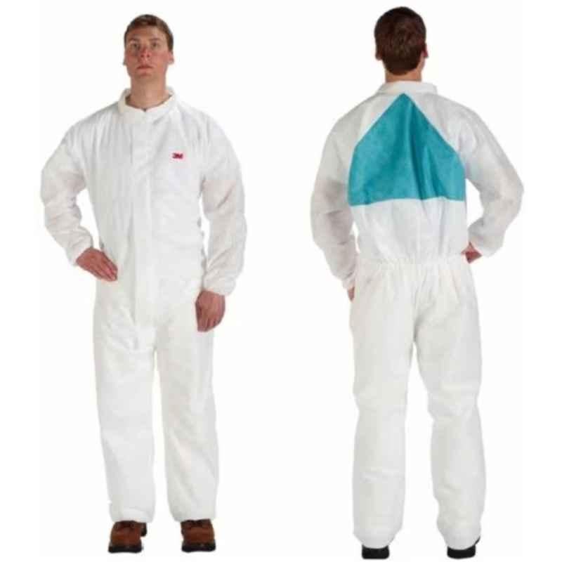 3M White Protective Coverall, Size: S, 4520