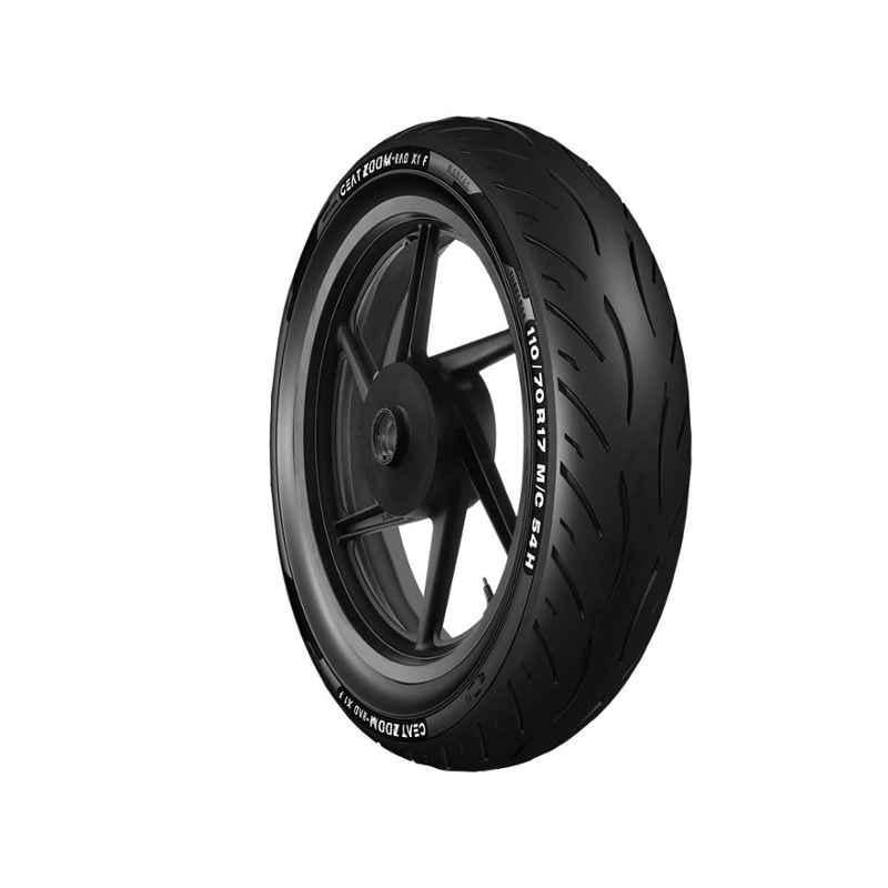 Buy Ceat Zoom Rad X1F 110 70R17 54H Tubeless Front Bike Tyre 104976 Online At Best Price On Moglix