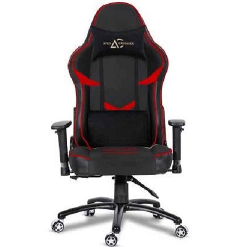 Savya Home Apex Crusader XIII Red Leatherette Adjustable Gaming Chair, AG-9003RED