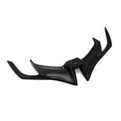 JCTEK SIMPLY THE BEST Winglet 2.0 for Yamaha R15 V3 Wiser Cap/Light Visor Cap (Black)