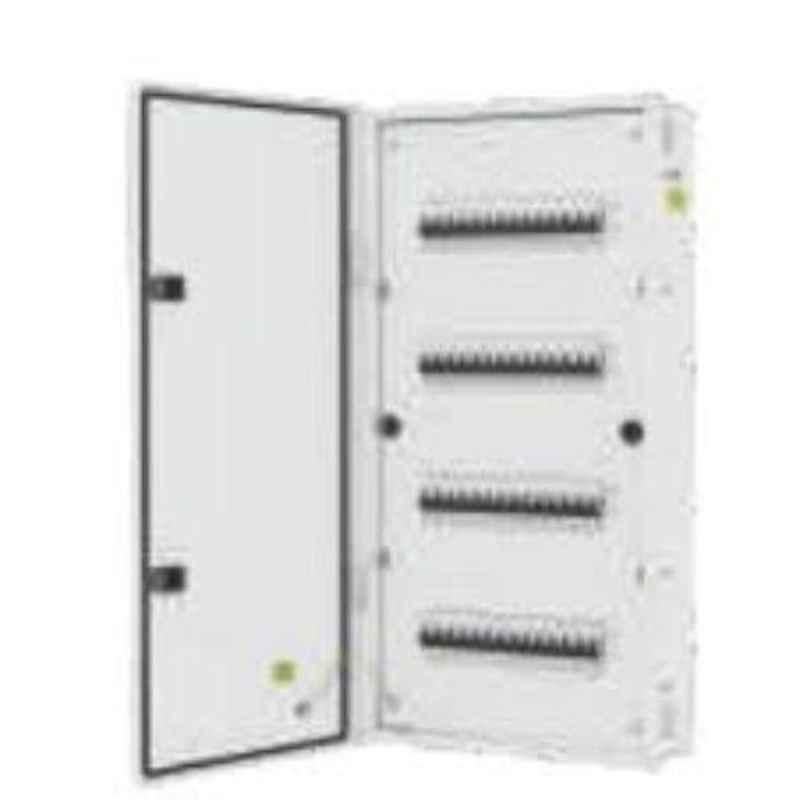 L&T 16 Module Metal Door IP43 Flexi & Row Distribution Board, DBROW464DD
