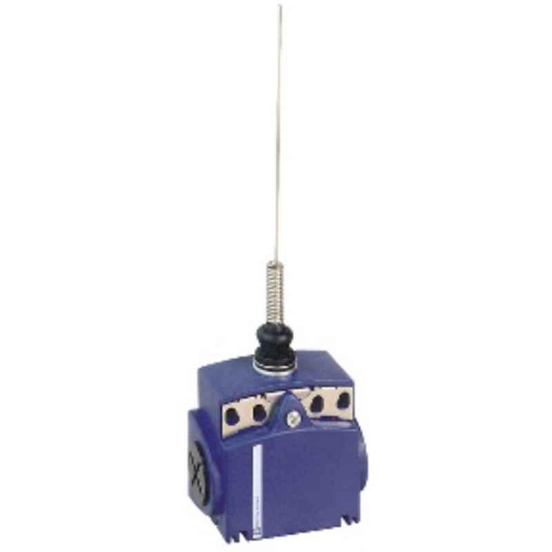 Schneider 1NC+1NO 2 Pole Cats Whisker Limit Switch, XCKT2106G11