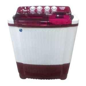 Lloyd Dynamo Clean 8kg Burgundy Semi Automatic Top Load Washing Machine, LWMS80BD