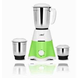 MinMAX Starmix 550W ABS Mint Green Mixer Grinder with 3 Stainless Steel Jar