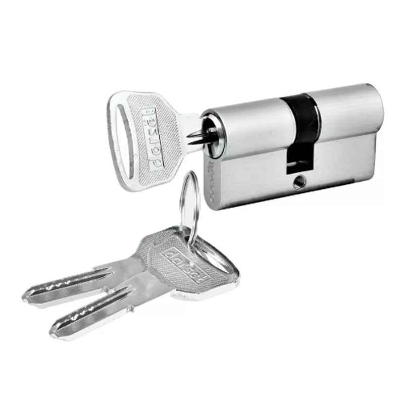 Dorset CL 403 SS 80mm Alloy Steel Silver Satin Finish Euro Profile Pin Cylinder Lock