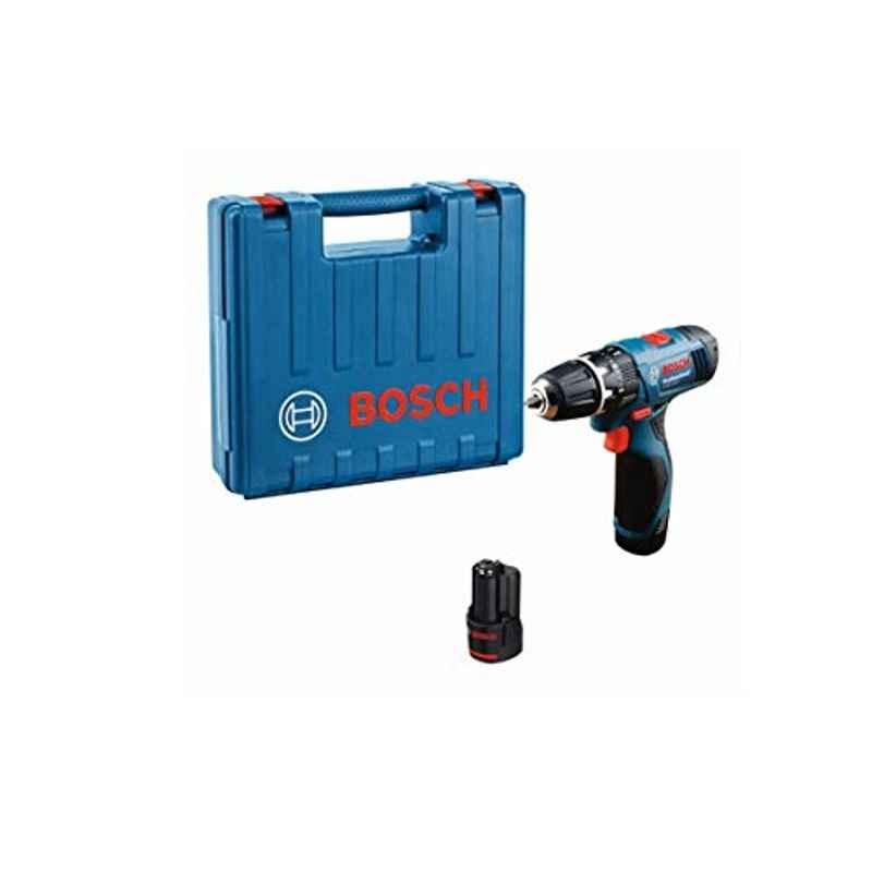 Bosch Li Professional, 12V, 06019F3070, Blue, 2x1.5 Ah Batteries With Charger And Carry Case