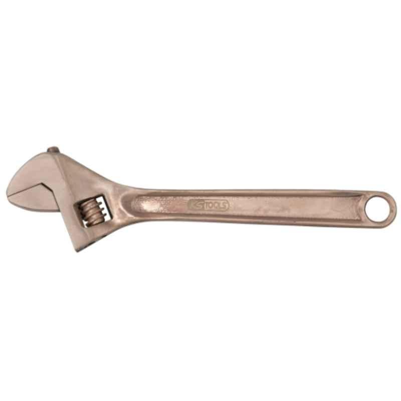 KS Tools Beryllium Plus 67x600mm Copper Beryllium Adjustable Pipe Wrench, 962.1114