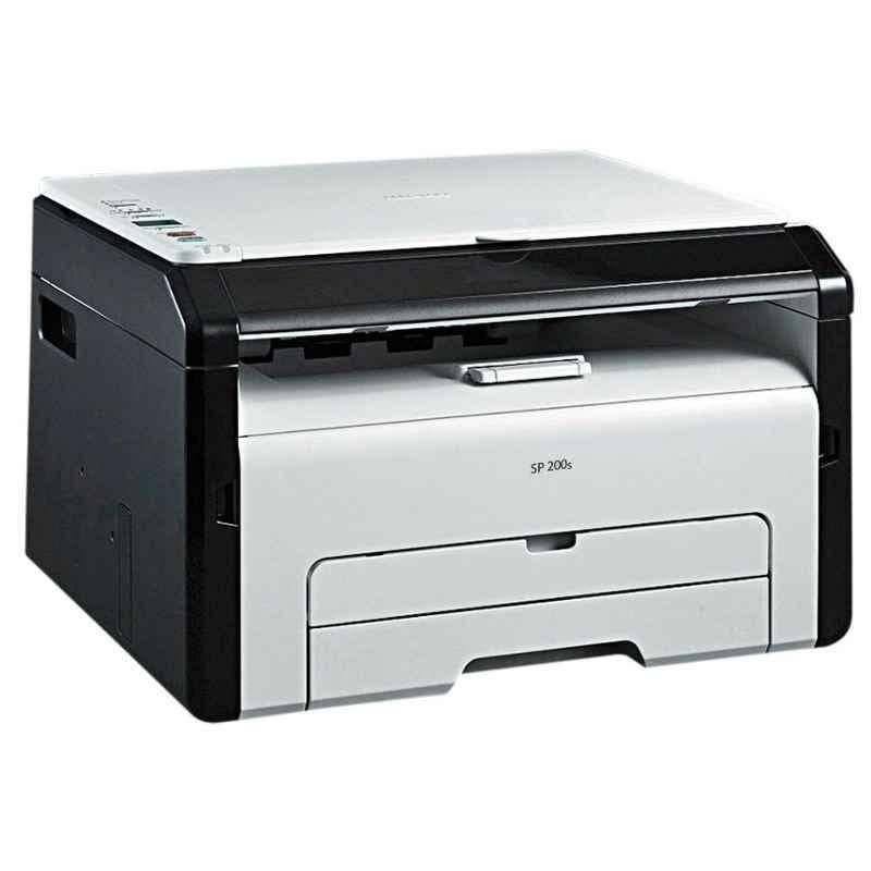 Ricoh SP-200S White & Black Multi-Function Monochrome Printer