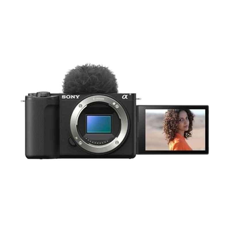 Sony Alpha ZV-E10M2 26MP Black Interchangeable Lens Mirrorless Camera with APS-C Sensor & 4K Recording, ZV-E10M2/BQ IN5
