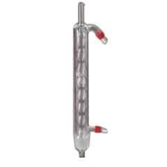 Glassco 1000ml White Printing Boro 3.3 Glass & Plastic Condensers Allihin for Soxhlet Apparatus, 191.181.03