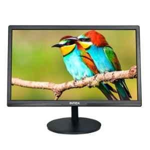 Intex 21.5 inch 1920x1080p Black Flat Full HD LED Monitor with 60Hz Refresh Rate & VA Panel, IT-2401