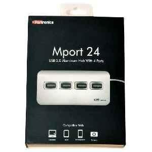 Portronics Mport 24 USB 2.0 Aluminum 4 Port Hub