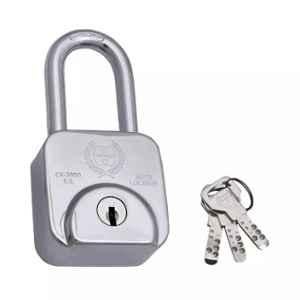 Harrison Premium 60mm Stainless Steel Square Padlock with 3 Keys, CX-1000 L/S 0596