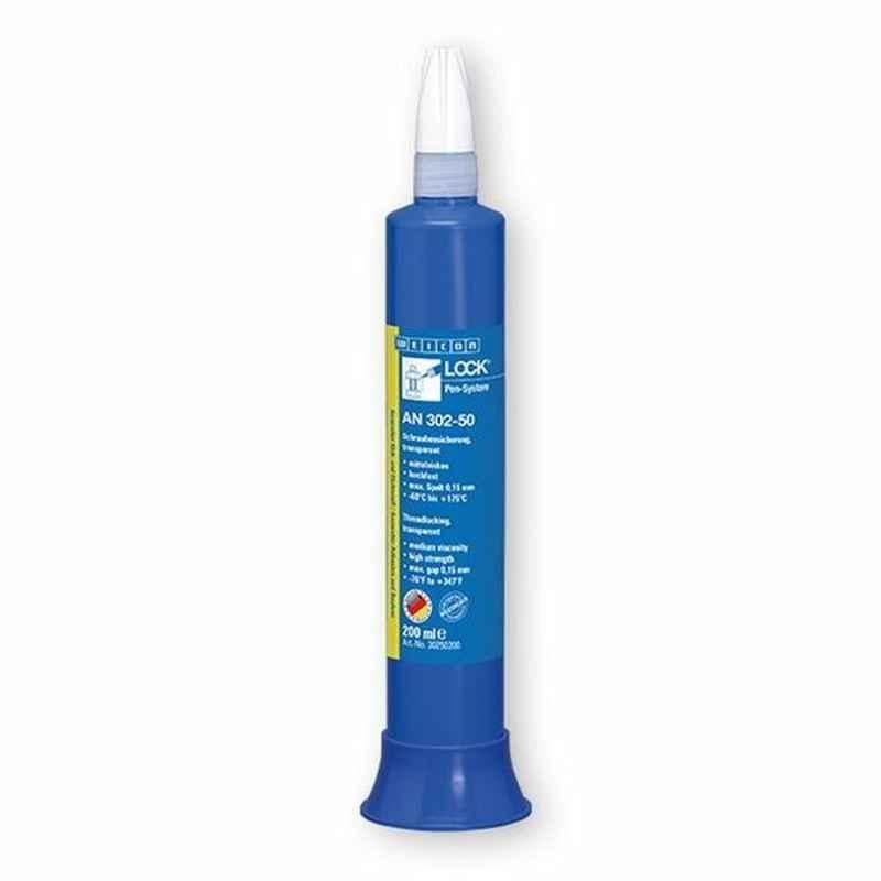 Weicon AN 302-50 Threadlocking Adhesive, 30250200, Weiconlock, 200ml
