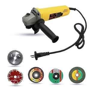 Walkers 800W 4 inch Angle Grinder with 5 Pcs Wheel, WKCB405