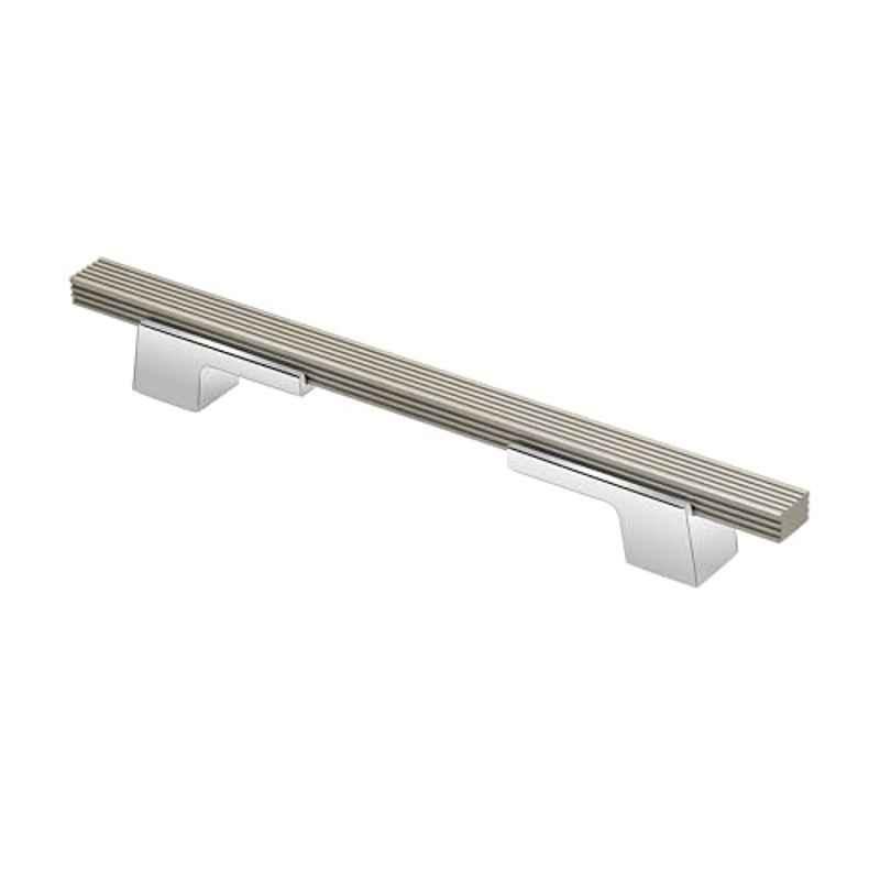 Plantex 160mm Aluminium Satin Finish Pull Cabinet Handle for Home & Office, APS-DTC-5580-SW-CP-160MM