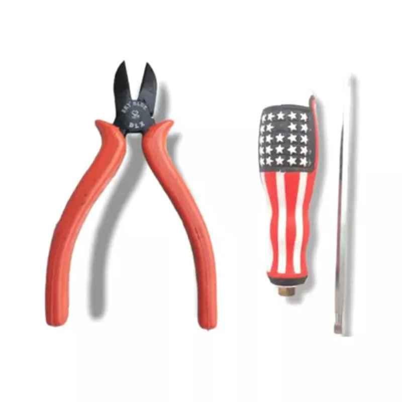 Sky Blue 2 Pcs 7.8 inch Diagonal Plier Combo, SBE_PLIER_COMBOS_COMBO_742