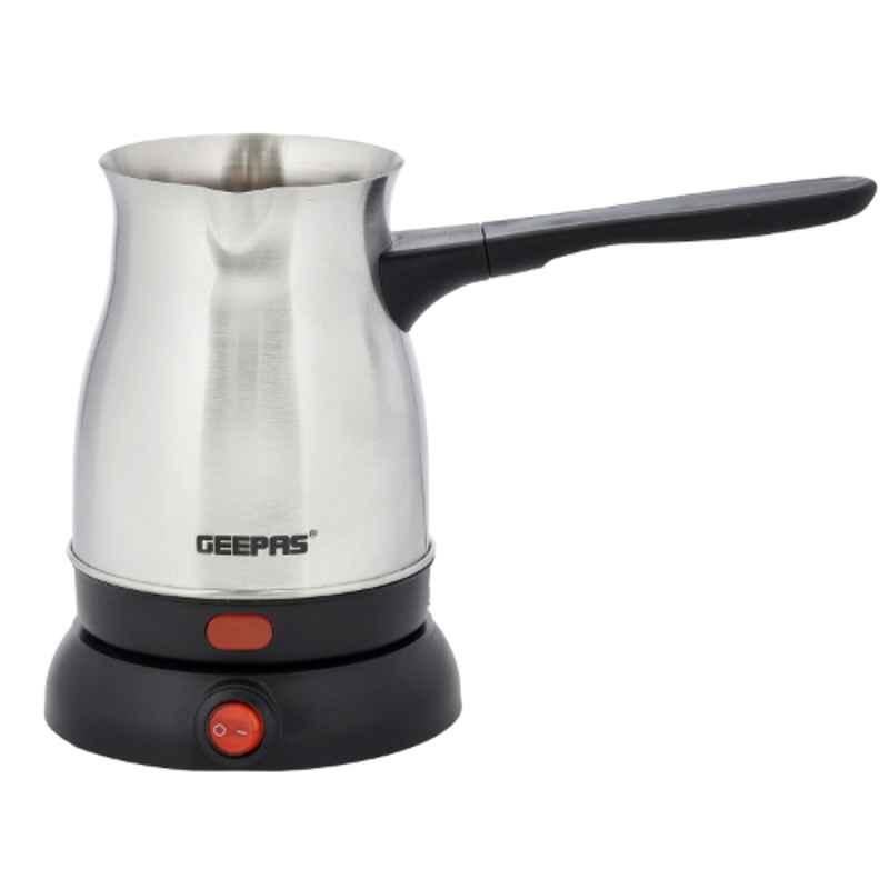 Geepas 0.8L Stainless Steel Electric Coffee Kettle, GK38050