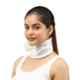 Adore Polyethylene White Cervical Collar Hard, AD-205, Size: S