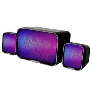 Zebronics Zeb-Pluto1 15W 2.1 Black Multimedia Speaker with Bluetooth v5.3 & 3.5mm Jack