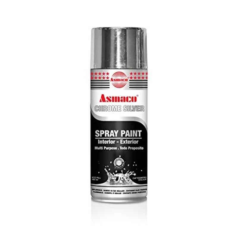 Asmaco Spray Paint Chrome Silver-12 Pcs Per 1 Box