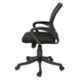 Regent Voom Net & Metal Black Mesh Chair