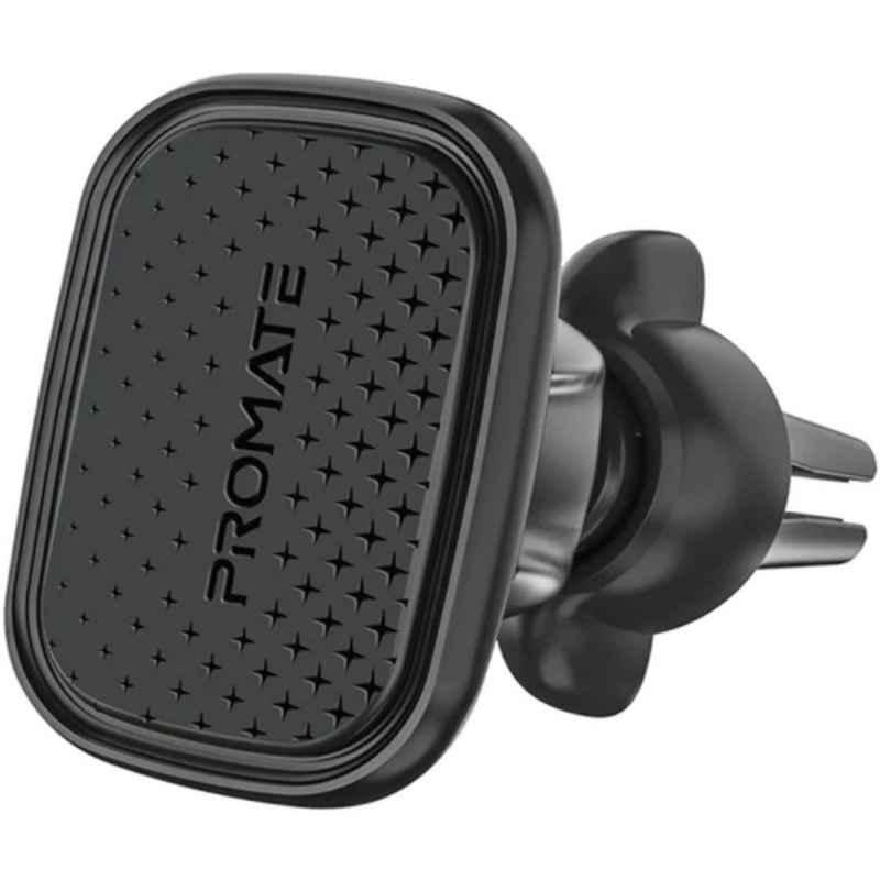 Promate SecureGrip Black AC Vent Magnetic Smartphone Holder