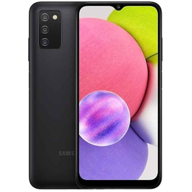 Samsung Galaxy A03S 6.5 inch 4/64GB Black 4G Dual Sim Smartphone, SM-A037FZKGMEA