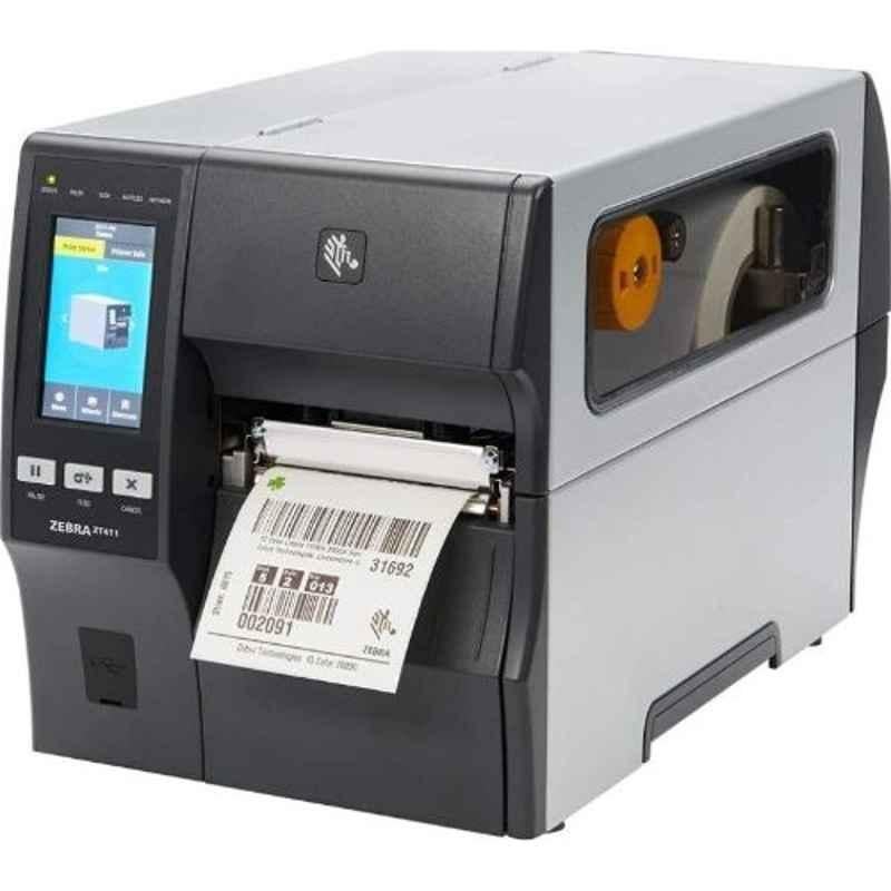 Zebra ZT411 Black Thermal Transfer Industrial Printer, ZT41142T0E0000Z