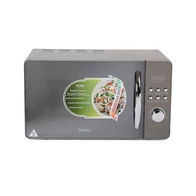 Haier HIL2001CSPH 20L Silver Convection Microwave Oven