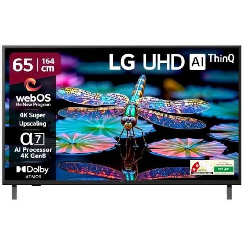 LG 65 inch 3840x2160p 2 Star 4K Ultra HD Smart LED TV, 65UA82006LA