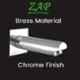 ZAP ZXR24140 Brass Concealed Square Body Diverter Full Set