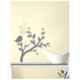 Kayra Decor 72x86 inch PVC Dreaming Bird Wall Design Stencil, KHSNT447